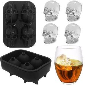 skull ice tray